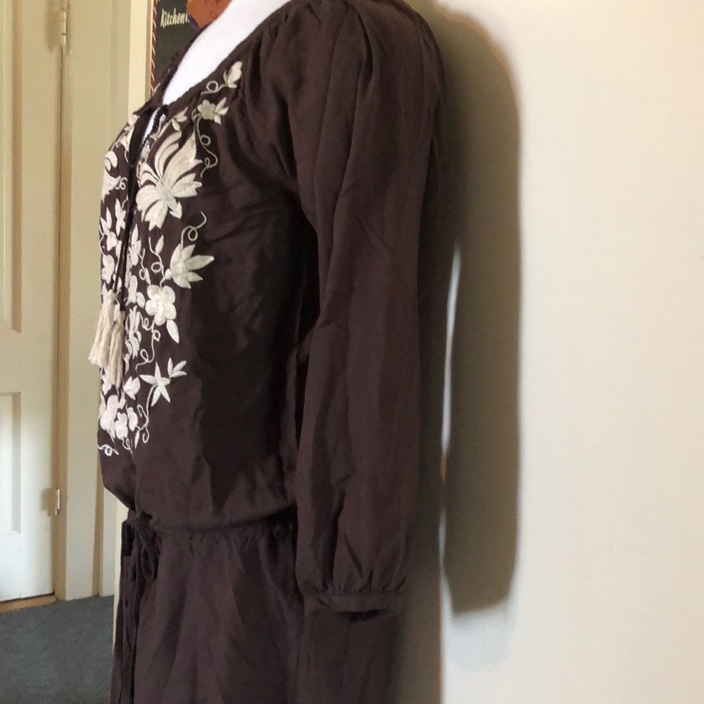 Lucky Brand brown dress medium - Picture 4 of 8